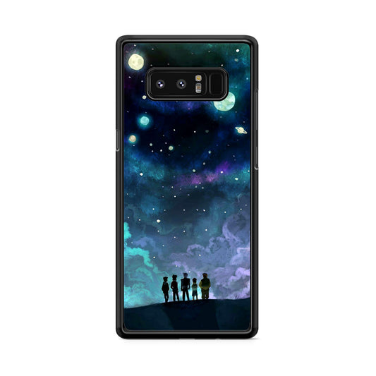 Voltron In Space Nebula Galaxy Note 8 Case