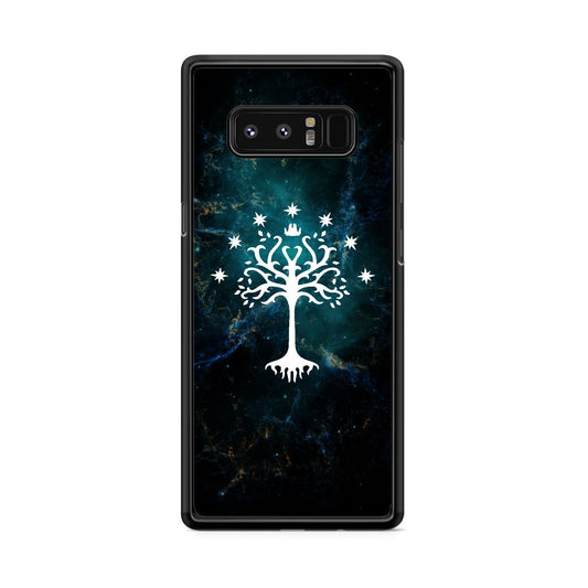 White Tree Of Gondor In Space Nebula Galaxy Note 8 Case