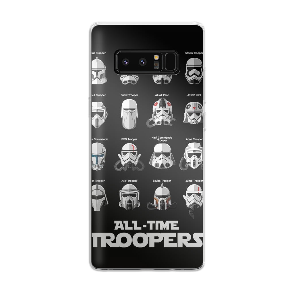 All-Time Troopers Galaxy Note 8 Case