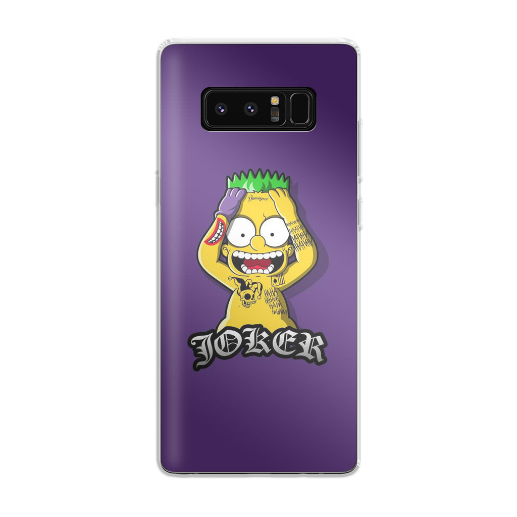 Bart Joker Galaxy Note 8 Case
