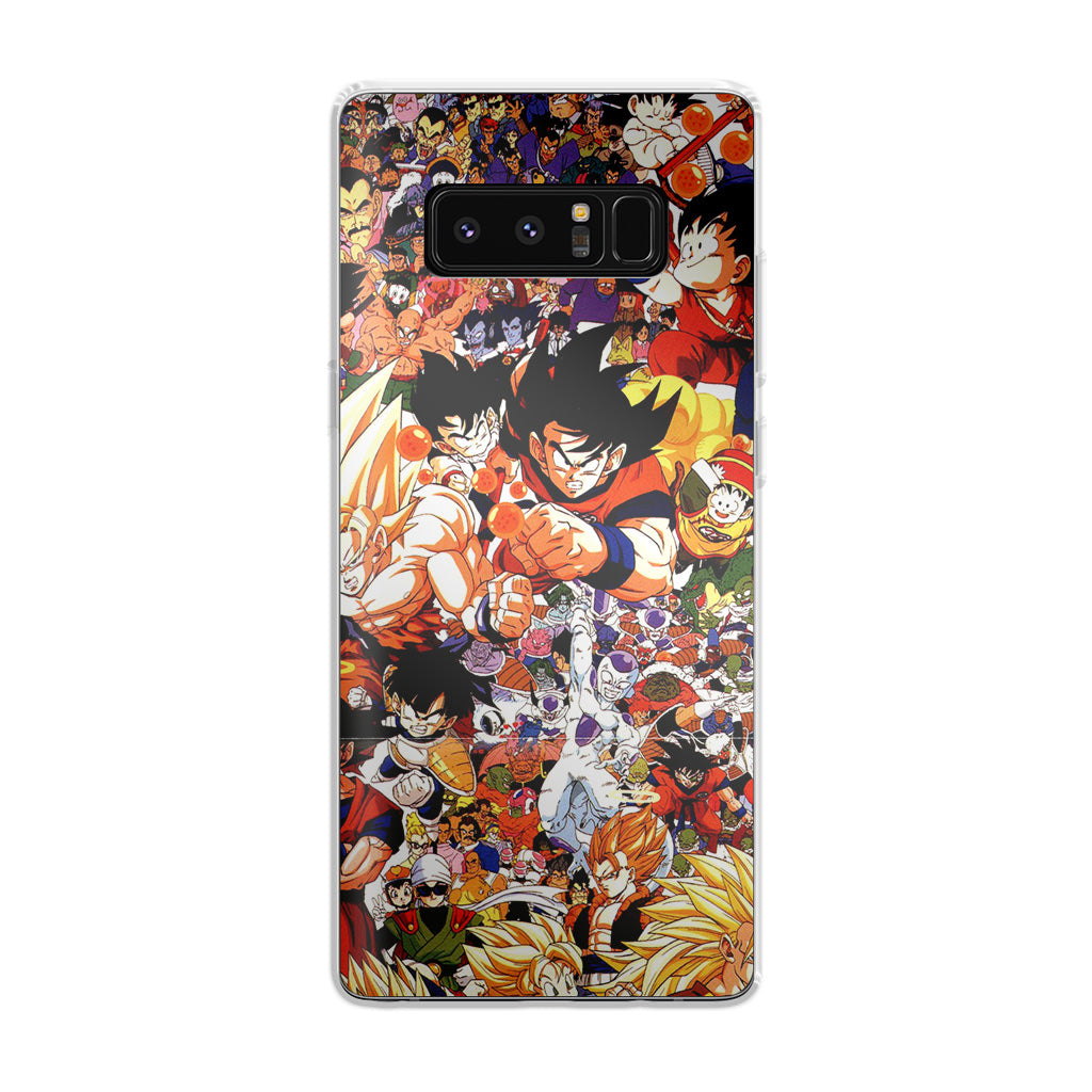 Dragon Ball All Characters Galaxy Note 8 Case