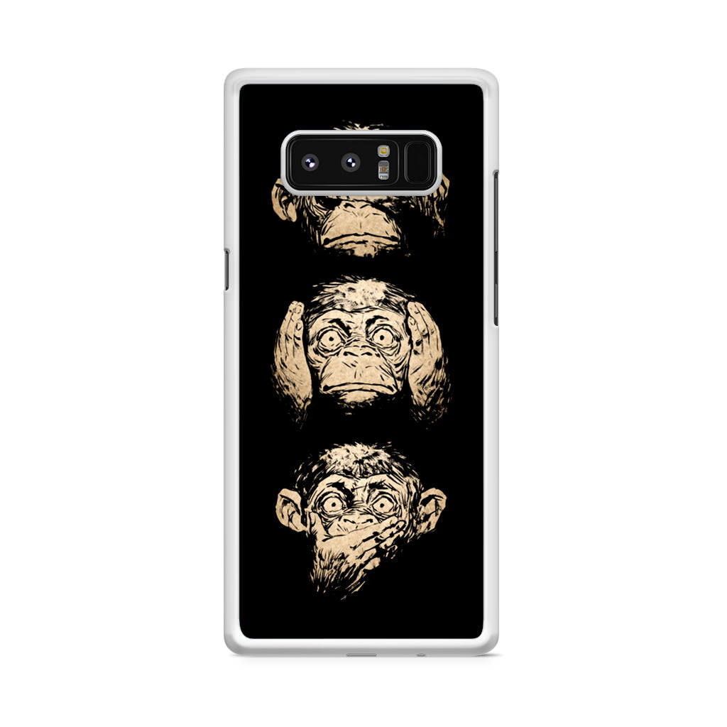 3 Wise Monkey Galaxy Note 8 Case