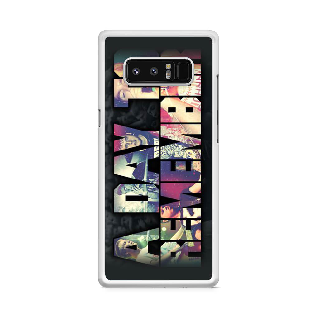 A Day To Remember Galaxy Note 8 Case