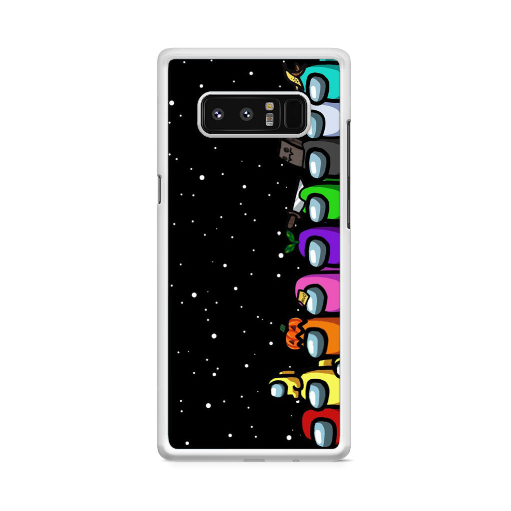 Among Us Crewmate Galaxy Note 8 Case