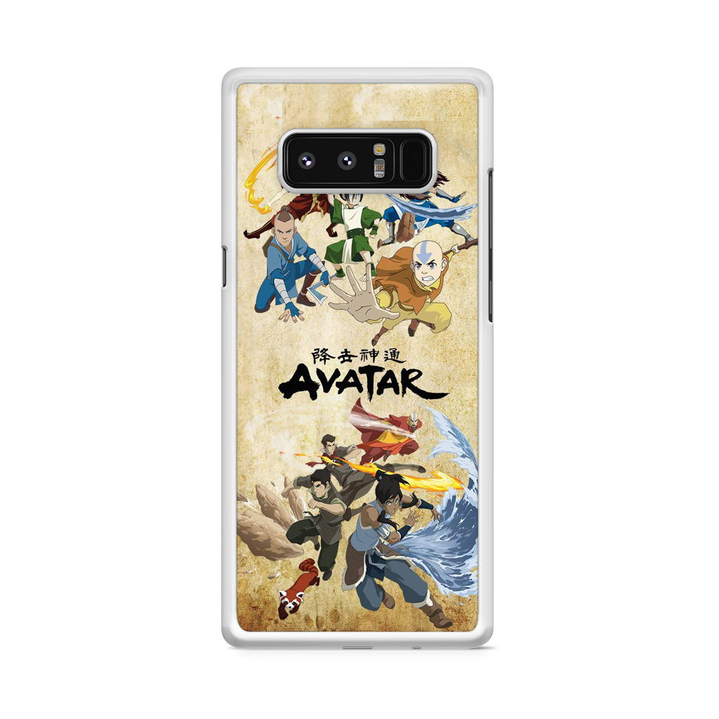 Avatar The Last Airbender & The Legend Of Korra Galaxy Note 8 Case