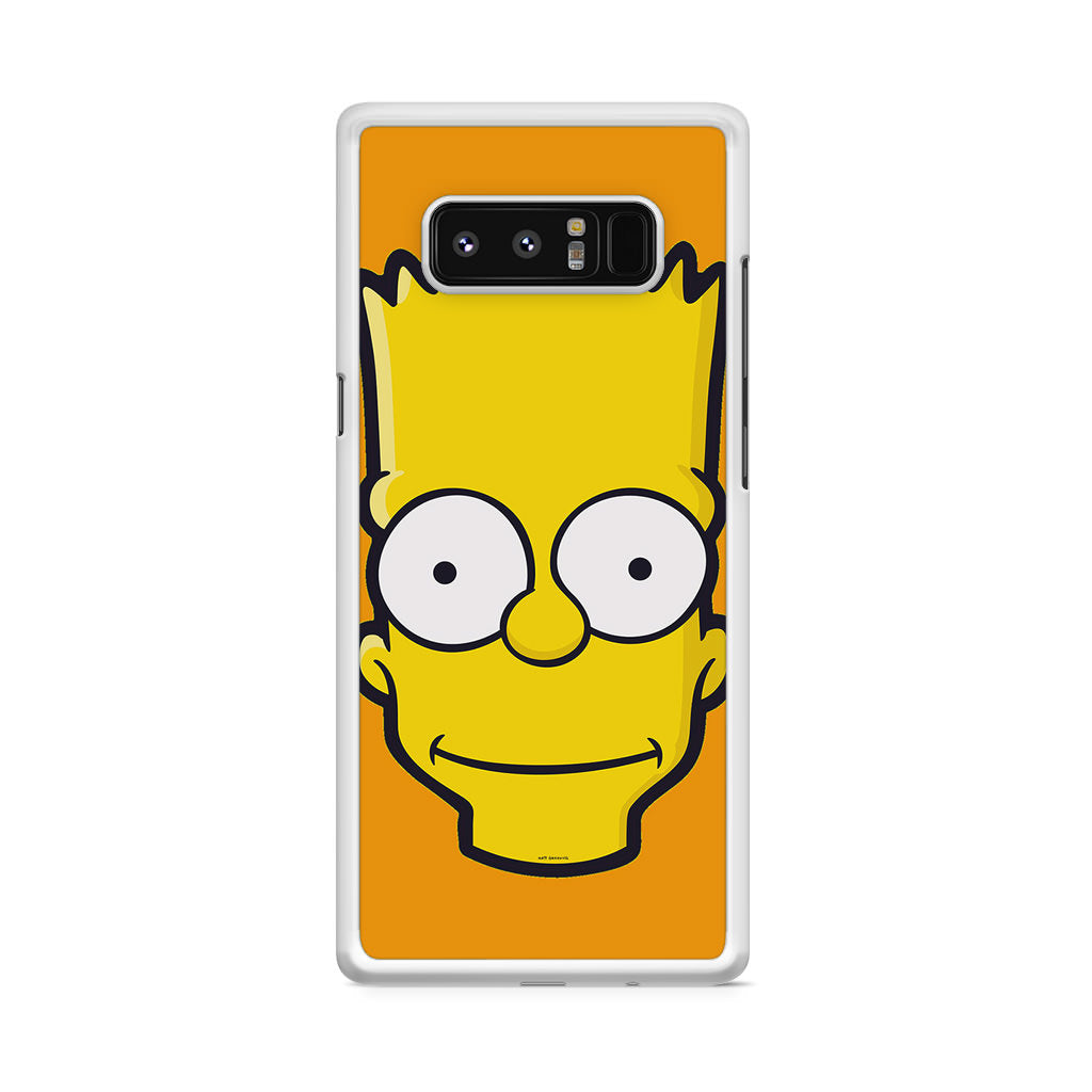Bart Yellow Face Galaxy Note 8 Case