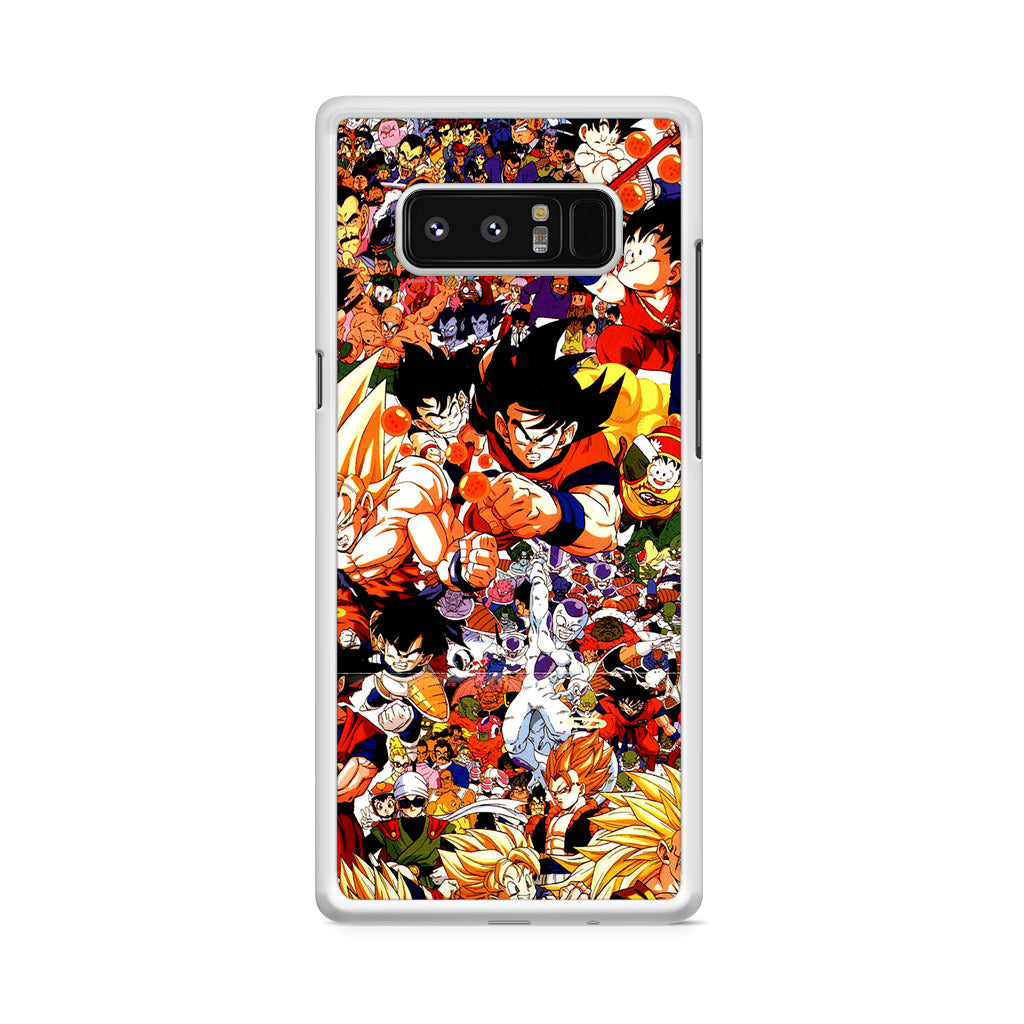 Dragon Ball All Characters Galaxy Note 8 Case