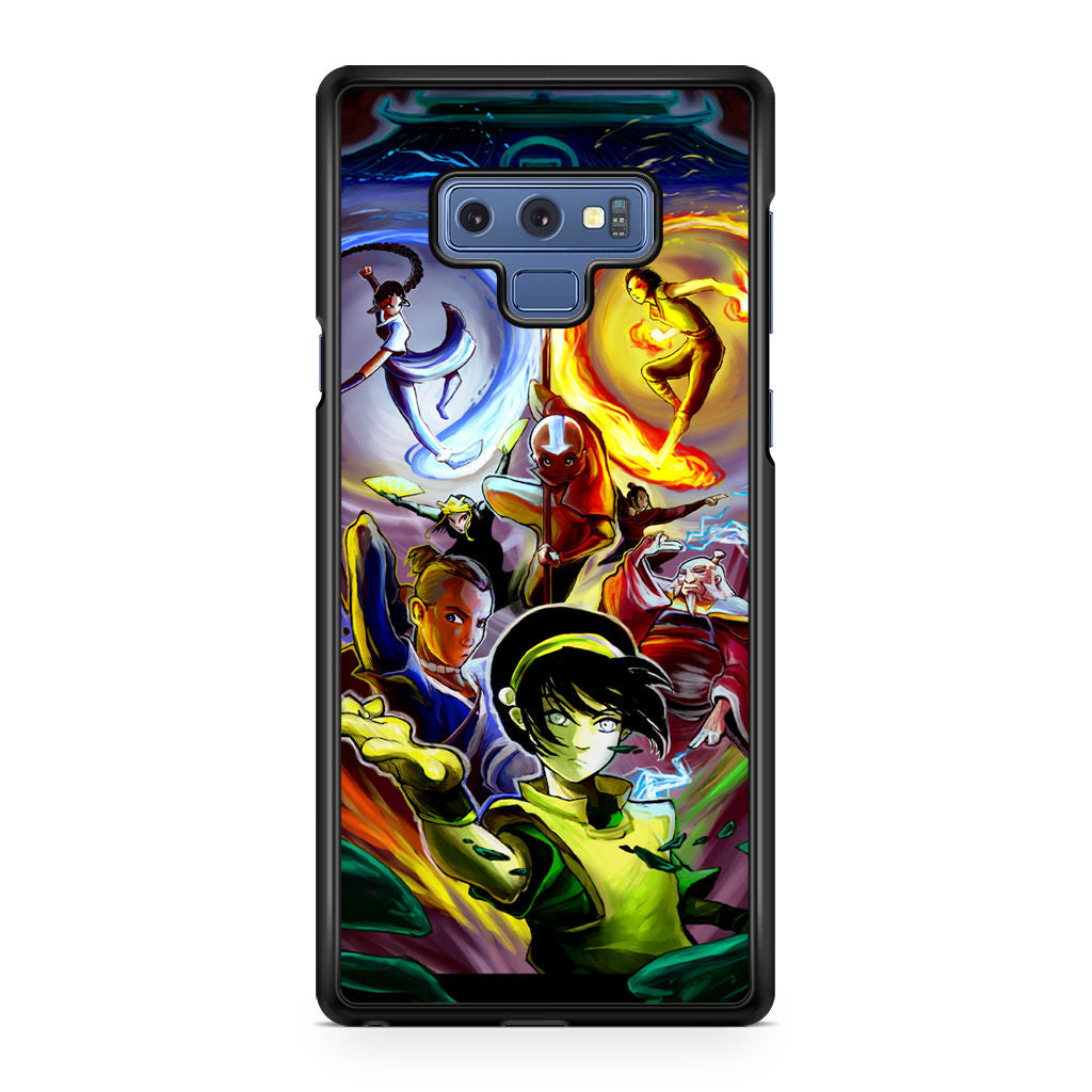 Avatar The Last Airbender Characters Galaxy Note 9 Case