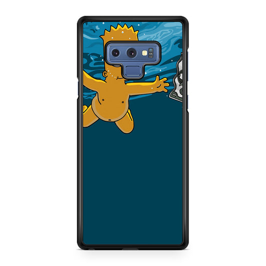 Bart Swimming For Money Galaxy Note 9 Case