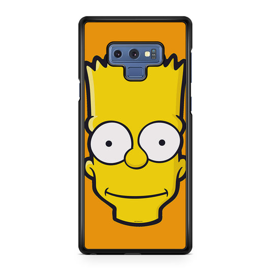 Bart Yellow Face Galaxy Note 9 Case