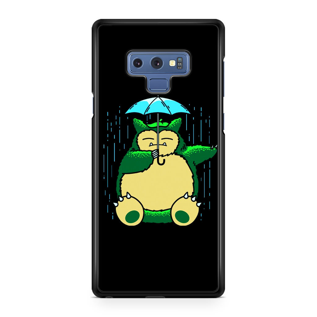 Cute Snorlax Umbrella Galaxy Note 9 Case