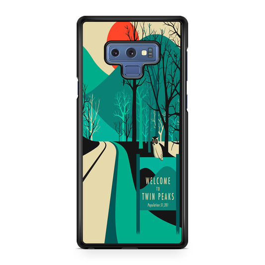 Welcome To Twin Peaks Galaxy Note 9 Case