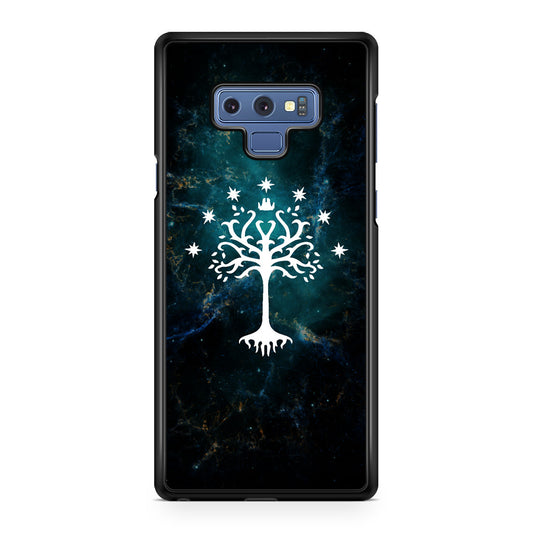 White Tree Of Gondor In Space Nebula Galaxy Note 9 Case