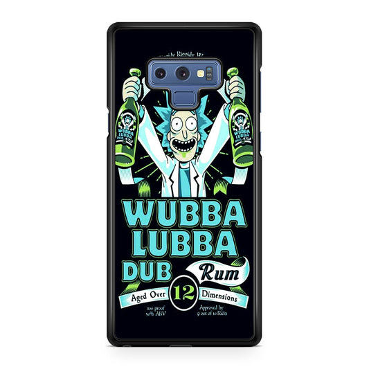 Wubba Lubba Dub Rum Galaxy Note 9 Case