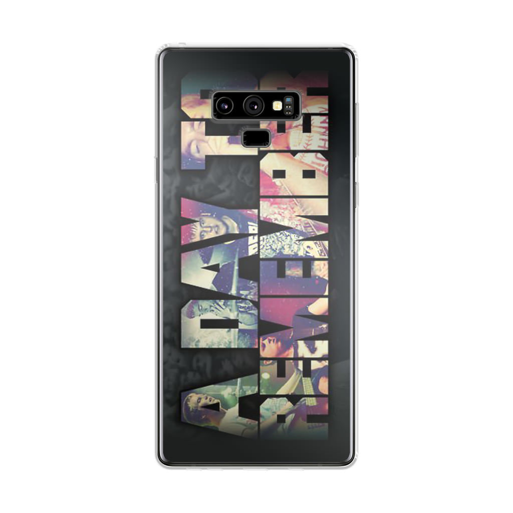 A Day To Remember Galaxy Note 9 Case