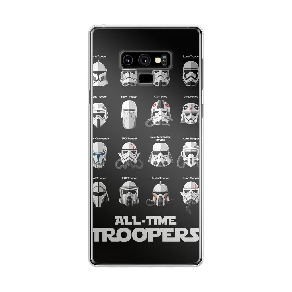 All-Time Troopers Galaxy Note 9 Case