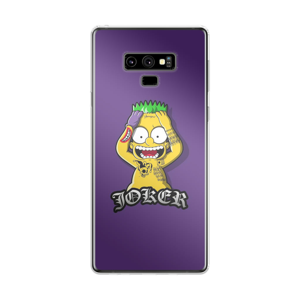 Bart Joker Galaxy Note 9 Case