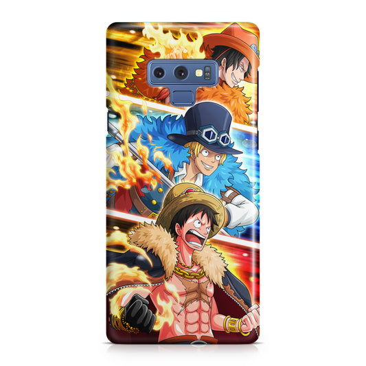 Ace Sabo Luffy Galaxy Note 9 Case