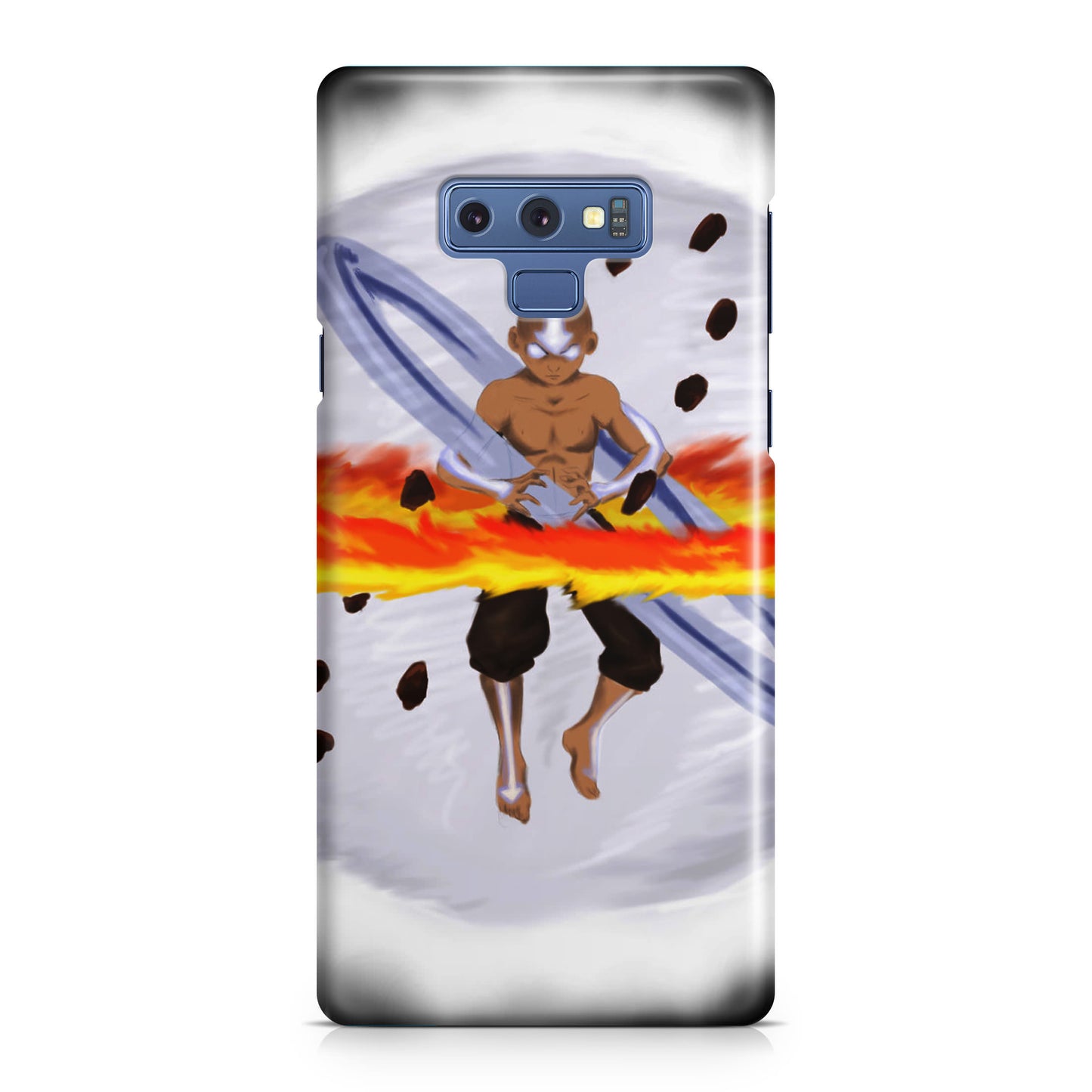 Avatar Aang Controls Four Elements Galaxy Note 9 Case