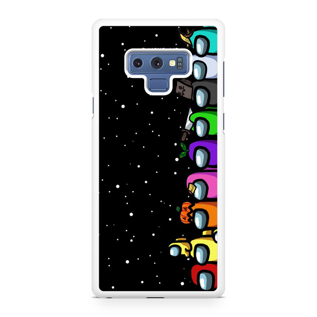 Among Us Crewmate Galaxy Note 9 Case