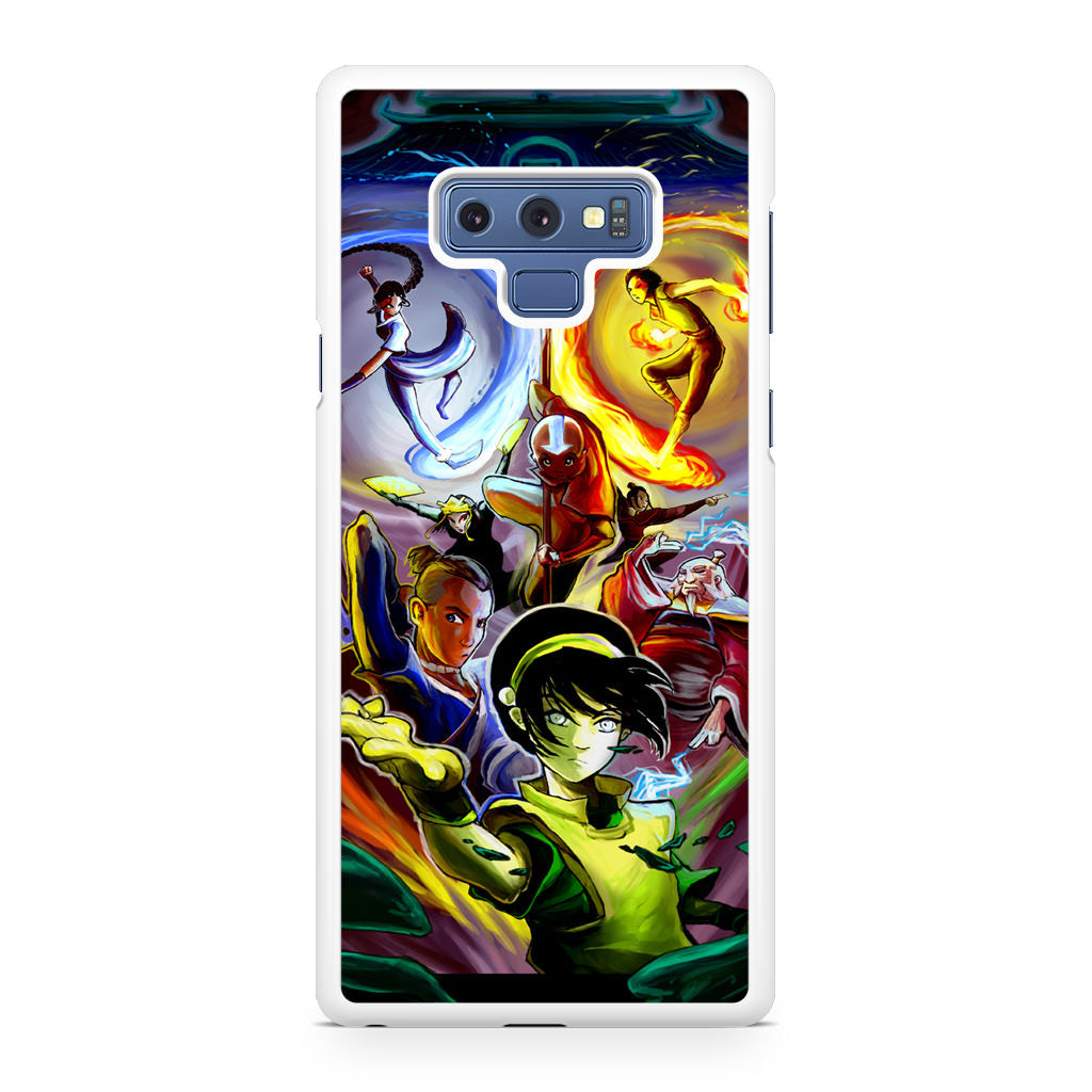 Avatar The Last Airbender Characters Galaxy Note 9 Case