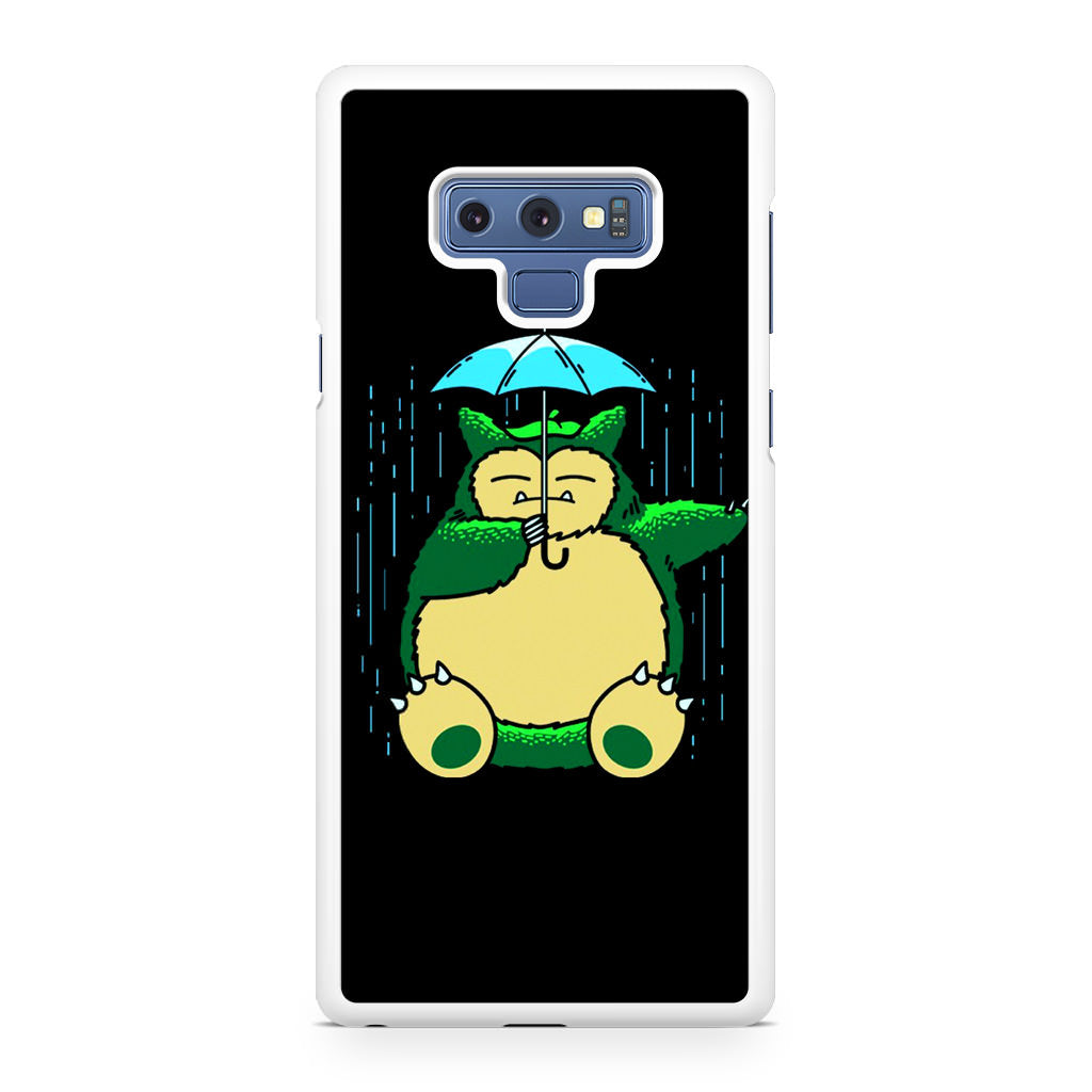 Cute Snorlax Umbrella Galaxy Note 9 Case