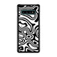 Abstract Black and White Background Galaxy S10 Plus Case