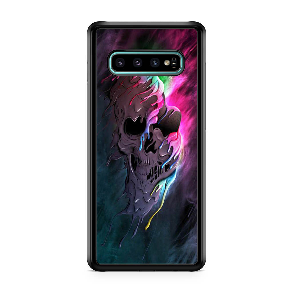 Melted Skull Galaxy S10 Plus Case