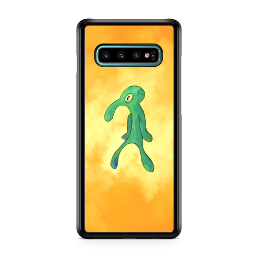 Bold and Brash Squidward Painting Galaxy S10 Case