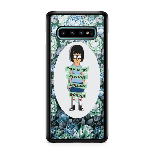 Tina Belcher Flower Woman Quotes Galaxy S10 Case