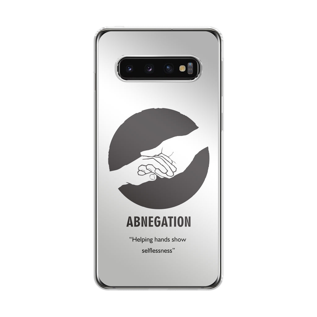 Abnegation Divergent Faction Galaxy S10 Plus Case