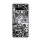 Abstract Art Black White Galaxy S10 Case