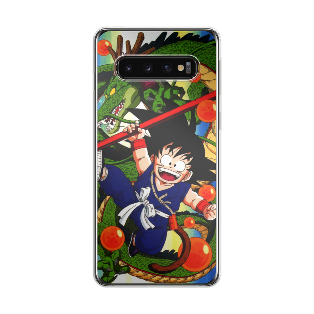 Shenlong And Little Goku Dragon Ball Galaxy S10 Case