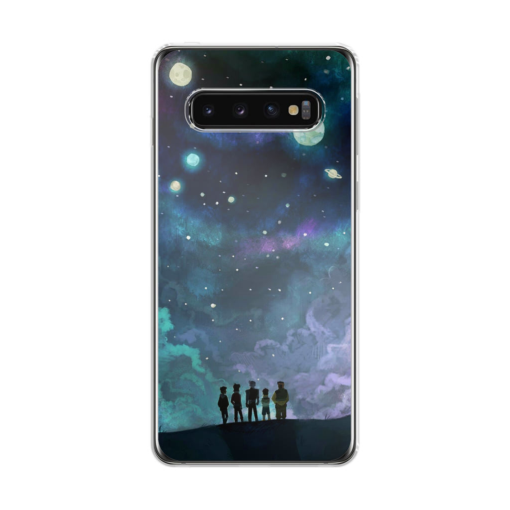 Voltron In Space Nebula Galaxy S10 Case