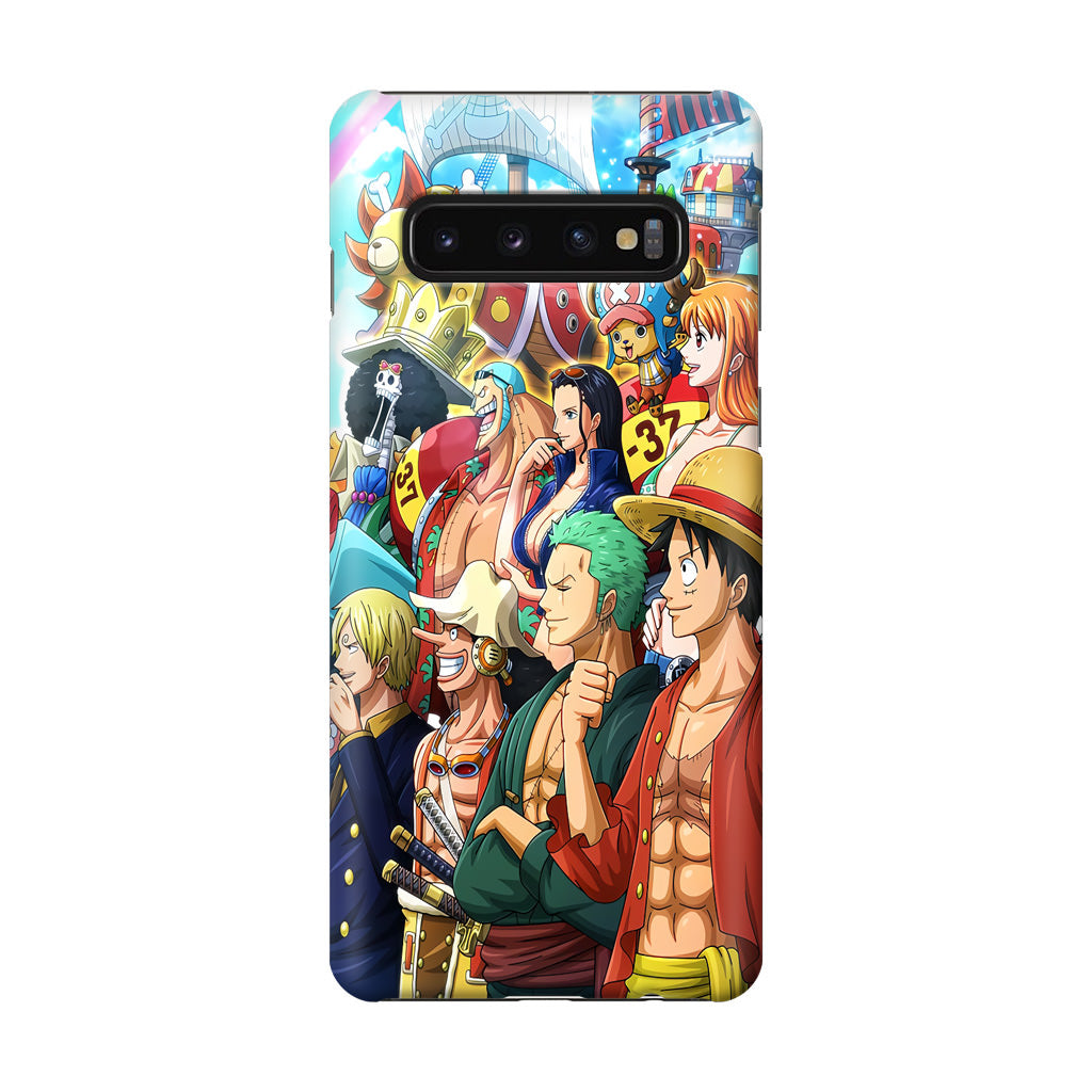 Crew of Mugiwara Pirate Galaxy S10 Case