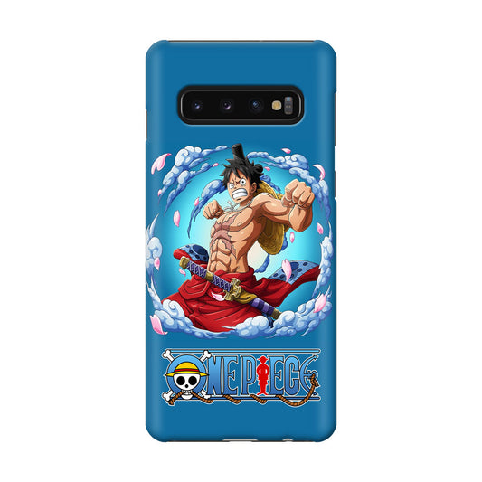 Luffy Arc Wano One Piece Galaxy S10 Case