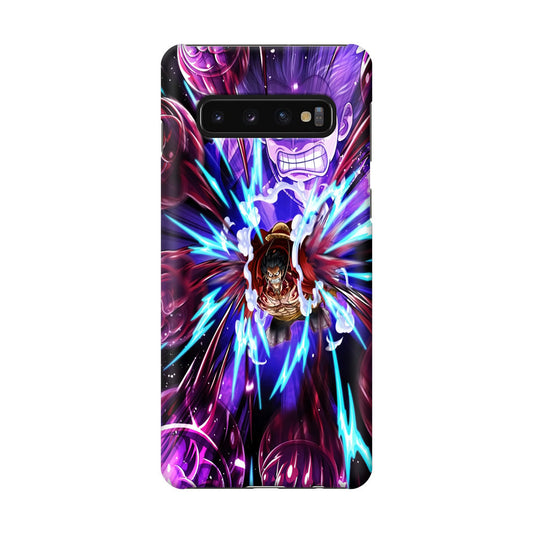 Luffy Bounce Man Gattling Gun Galaxy S10 Case