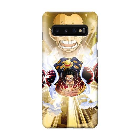 Luffy Flying Bounce Man Galaxy S10 Case