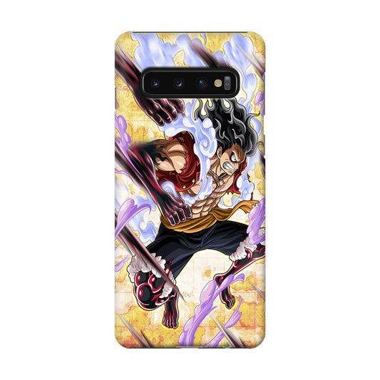 Luffy Gomu Gomu No Black Mamba Galaxy S10 Case