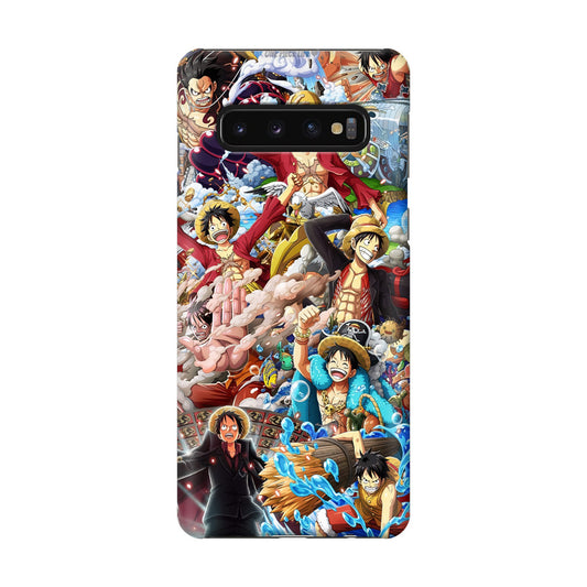 Monkey D Luffy Collections Galaxy S10 Case