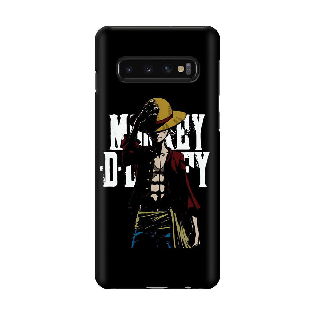 Monkey D Luffy Straw Hat Galaxy S10 Case