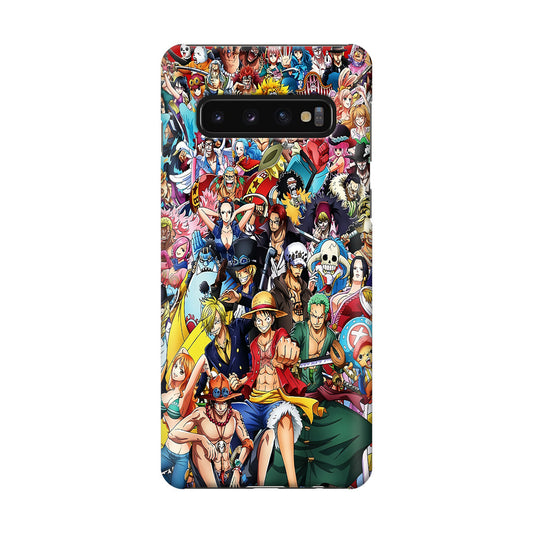One Piece Characters In New World Galaxy S10 Case