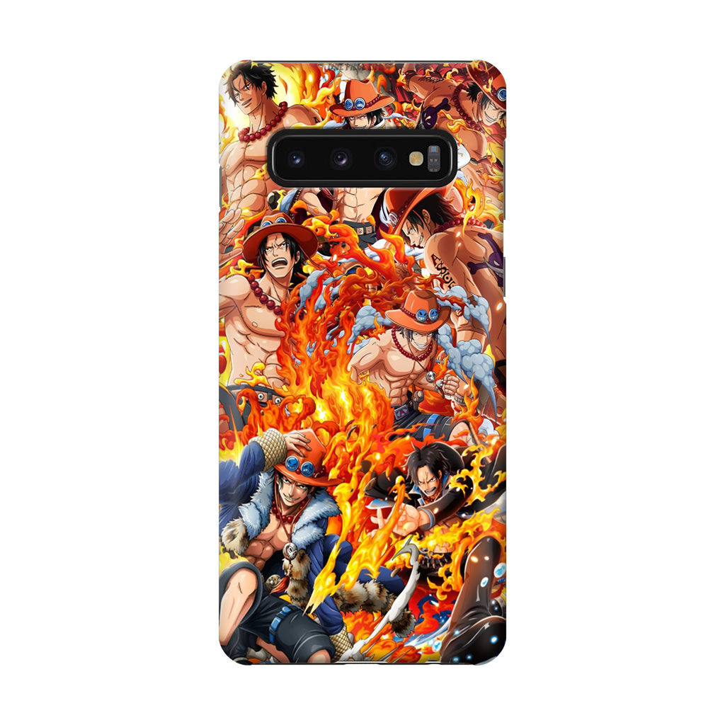 Portgas D Ace Collections Galaxy S10 Case