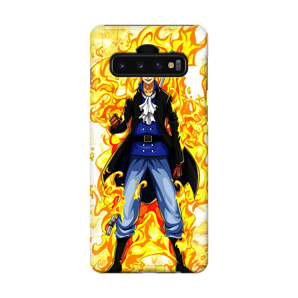 Sabo Mera Mera No Mi Galaxy S10 Case