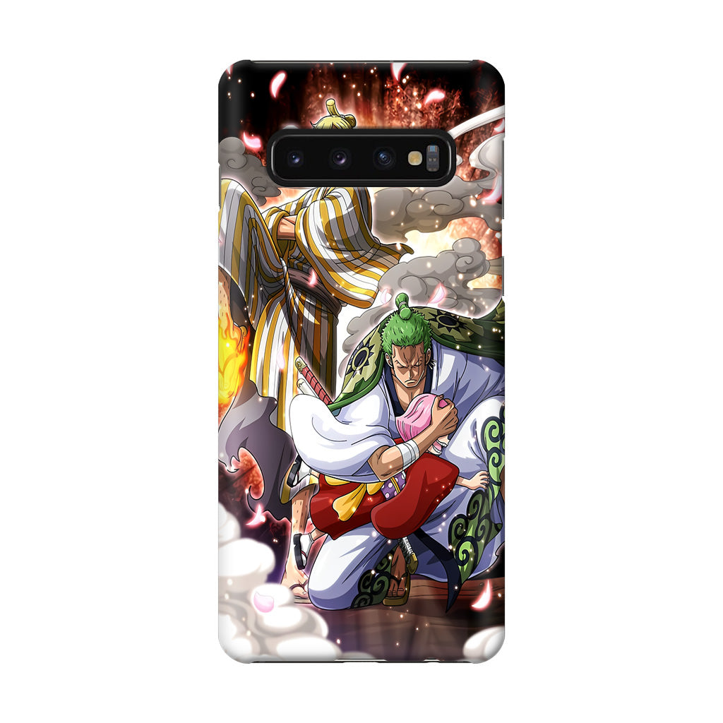 Sanji And Zoro Saving Otoko Galaxy S10 Case