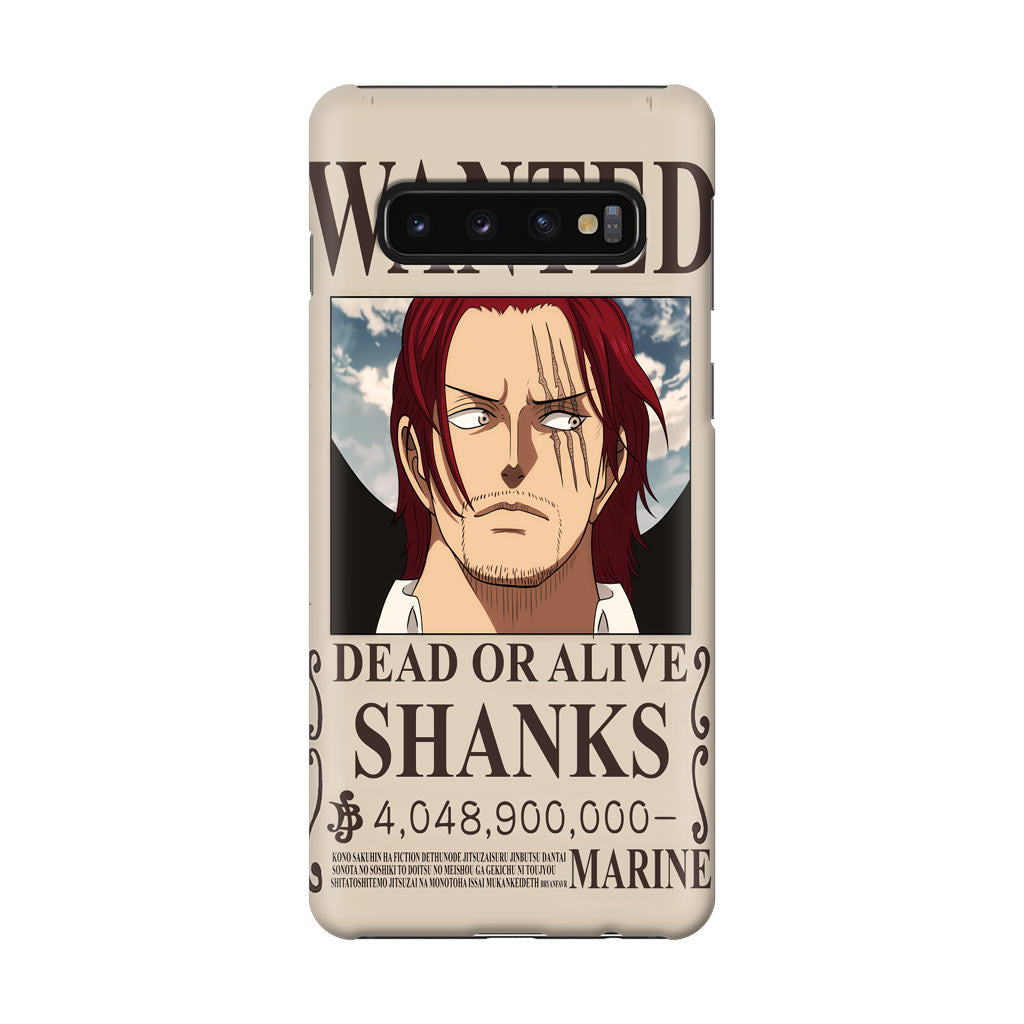 Shanks Bounty Galaxy S10 Case