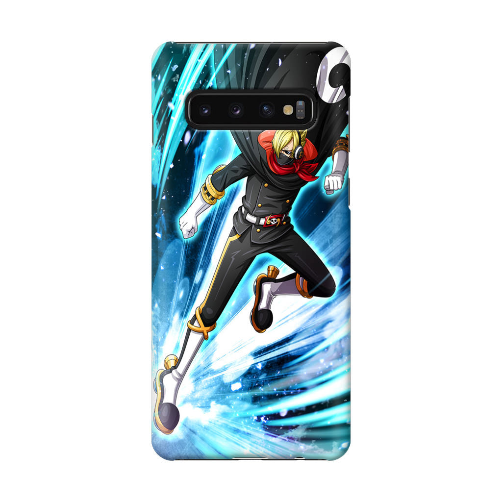 Stealth Black Vinsmoke Sanji Galaxy S10 Case