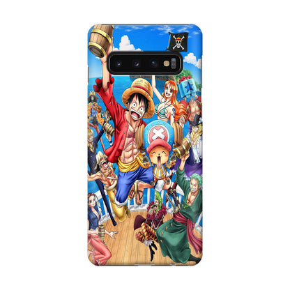 Straw Hat Pirates And Allies Galaxy S10 Case