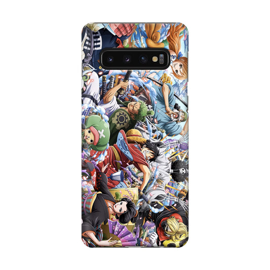 Straw Hat Pirates Arc Wano Galaxy S10 Case