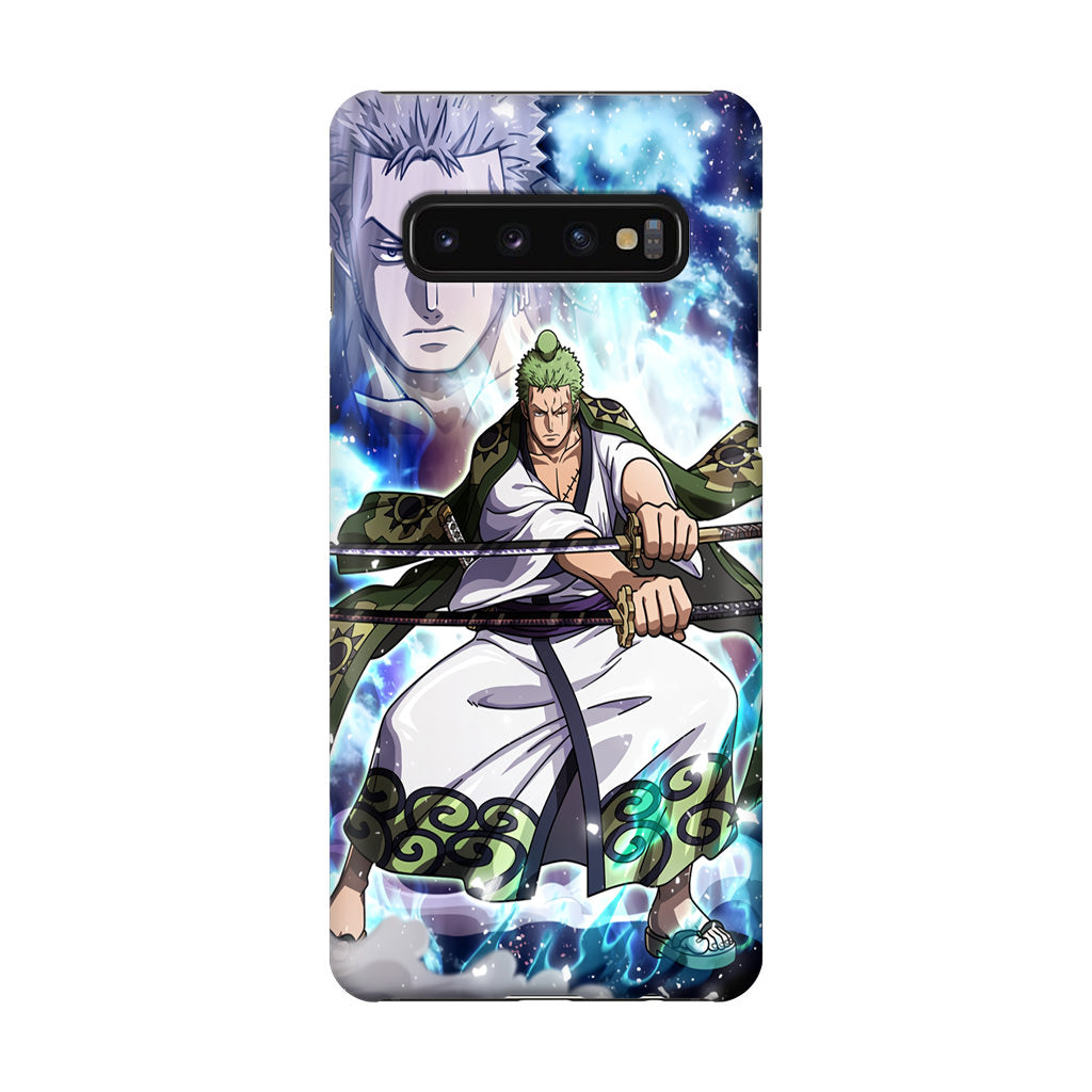 Zoro Two-Sword Style Arc Wano Galaxy S10 Case